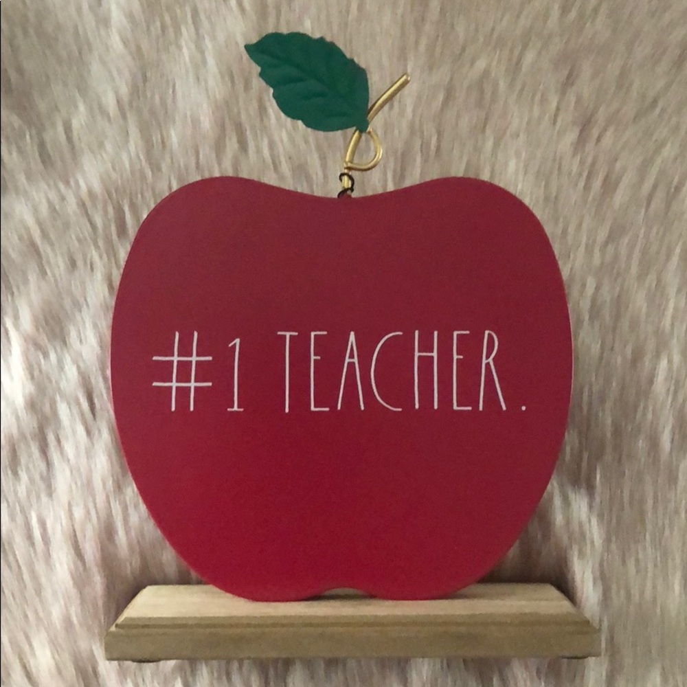 RAE DUNN  |  #1 TEACHER Apple